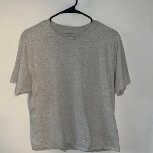 Abercrombie & Fitch Light Gray Men's Tee